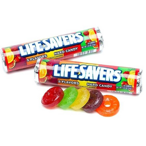 Life Savers Hard Candy 5 Flavor Roll | Retro Candy – Candy District